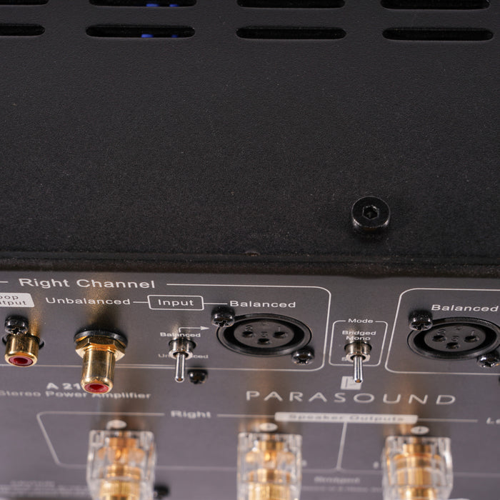 Parasound Halo A21+ Stereo Power Amplifier; A 21+