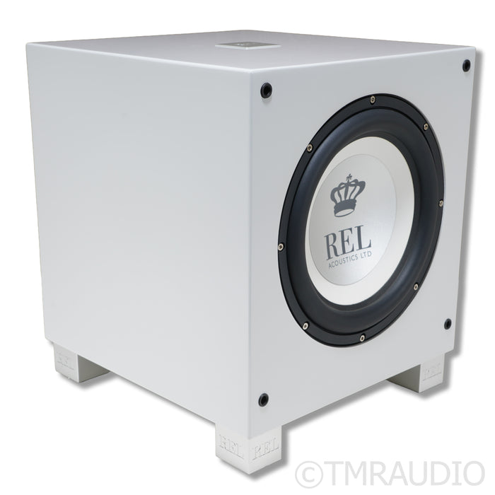REL Acoustics T/9i 10" Powered Subwoofer; Gloss White