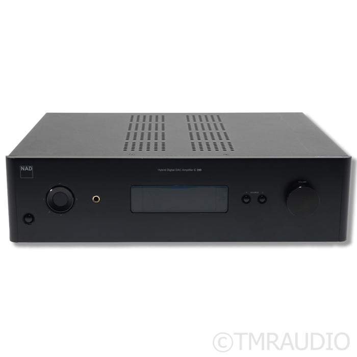NAD Electronics C 399 Stereo Integrated Amplifier w/ MCD2 BluOS-D; MM Phono