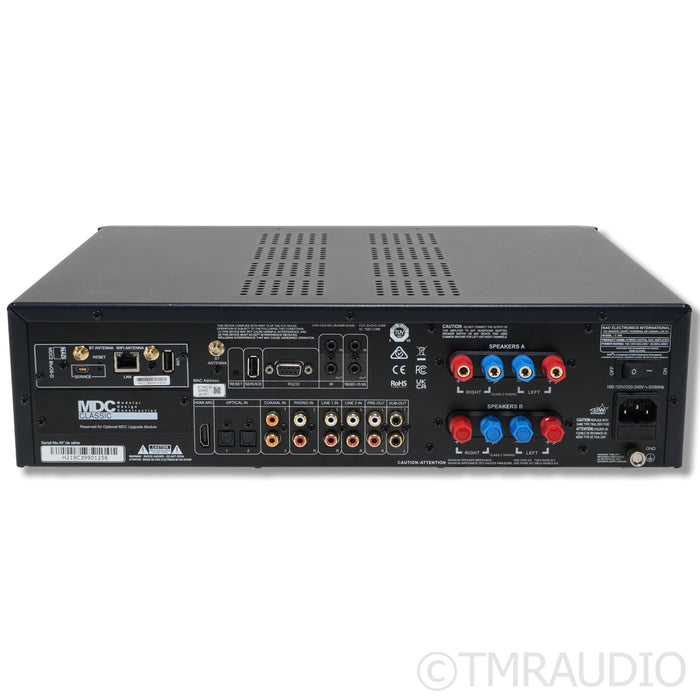 NAD Electronics C 399 Stereo Integrated Amplifier w/ MCD2 BluOS-D; MM Phono