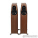 Qln Prestige Three Floorstanding Speakers; Walnut Pair (Display Model)