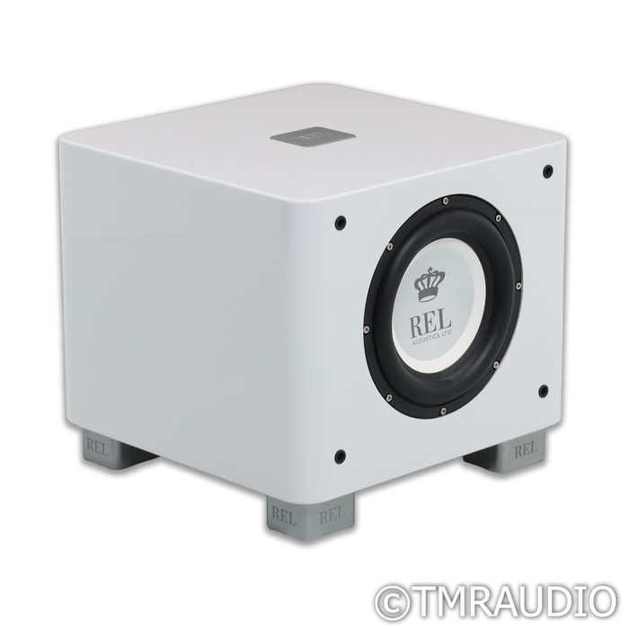 REL Acoustics T/7x Subwoofer; Piano White