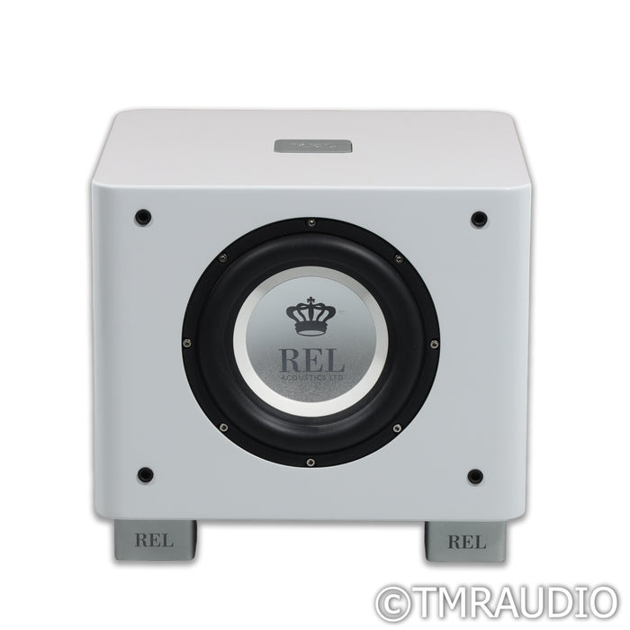REL Acoustics T/7x Subwoofer; Piano White