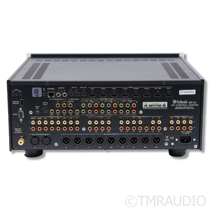 McIntosh MX121 A/V Processor/Preamplifier;  MM Phono