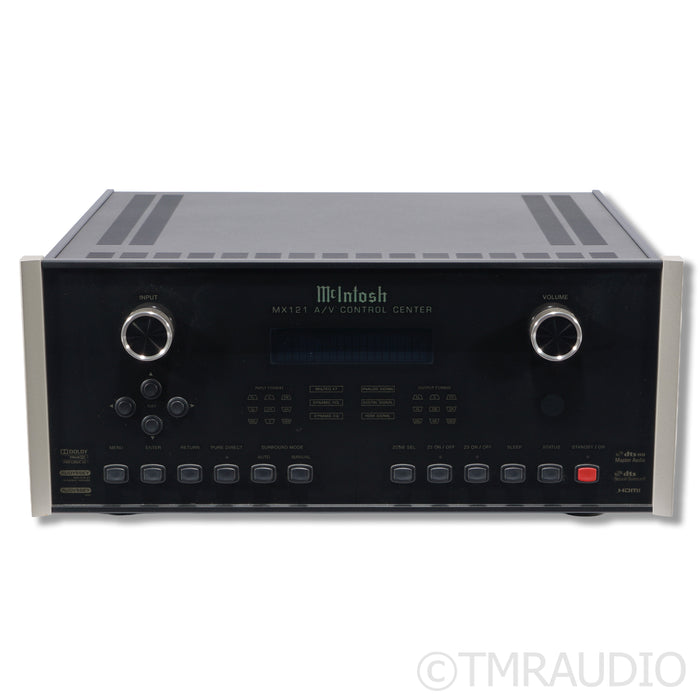 McIntosh MX121 A/V Processor/Preamplifier;  MM Phono