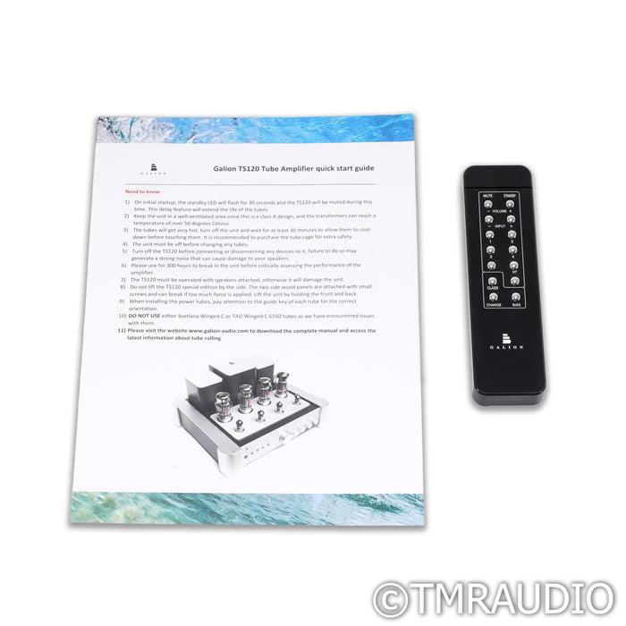 Galion Audio TS120 SE Stereo Tube Integrated Amplifier