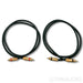 AudioQuest Topaz X 2 Hyperlitz RCA Cables; 1m Pair Interconnects