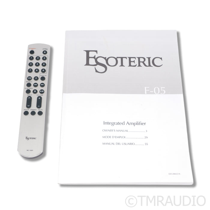 Esoteric Audio F-05 Stereo Integrated Amplifier; MM / MC Phono