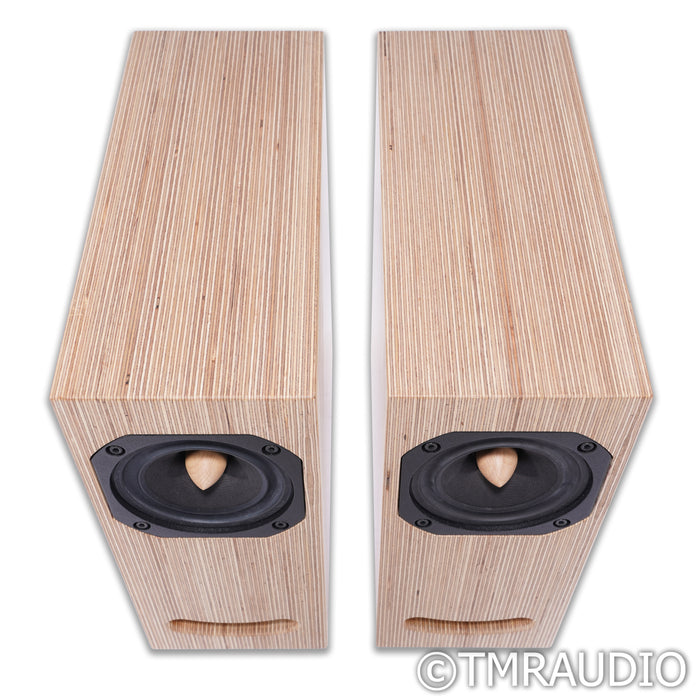 Closer Acoustics OGY Bookshelf Speakers; Plywood Pair