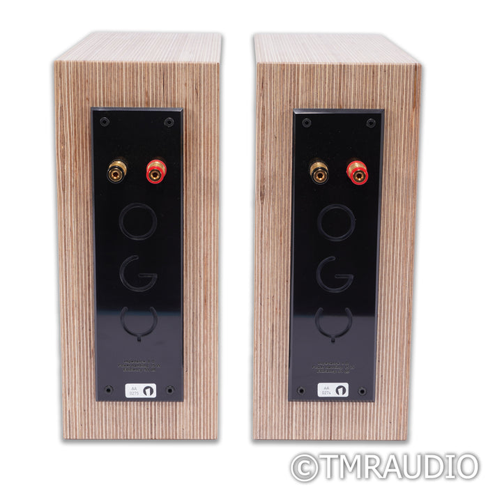 Closer Acoustics OGY Bookshelf Speakers; Plywood Pair