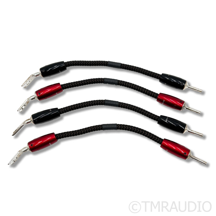 AudioQuest Saturn Jumpers; 8in Set of Four