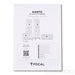 Focal Kanta No. 3 Floorstanding Speakers; White Matte Pair (Demo w/ Warranty)
