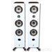 Focal Kanta No. 3 Floorstanding Speakers; White Matte Pair (Demo w/ Warranty)