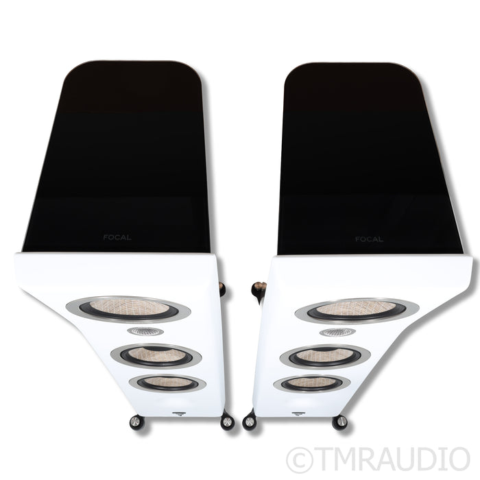 Focal Kanta No. 3 Floorstanding Speakers; White Matte Pair (Demo w/ Warranty)
