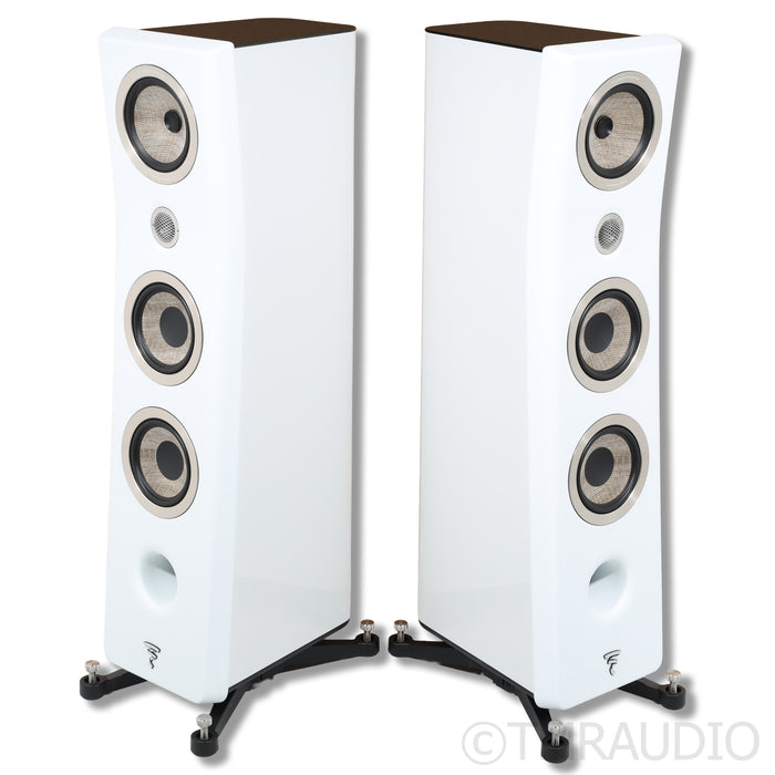 Focal Kanta No. 3 Floorstanding Speakers; White Matte Pair (Demo w/ Warranty)