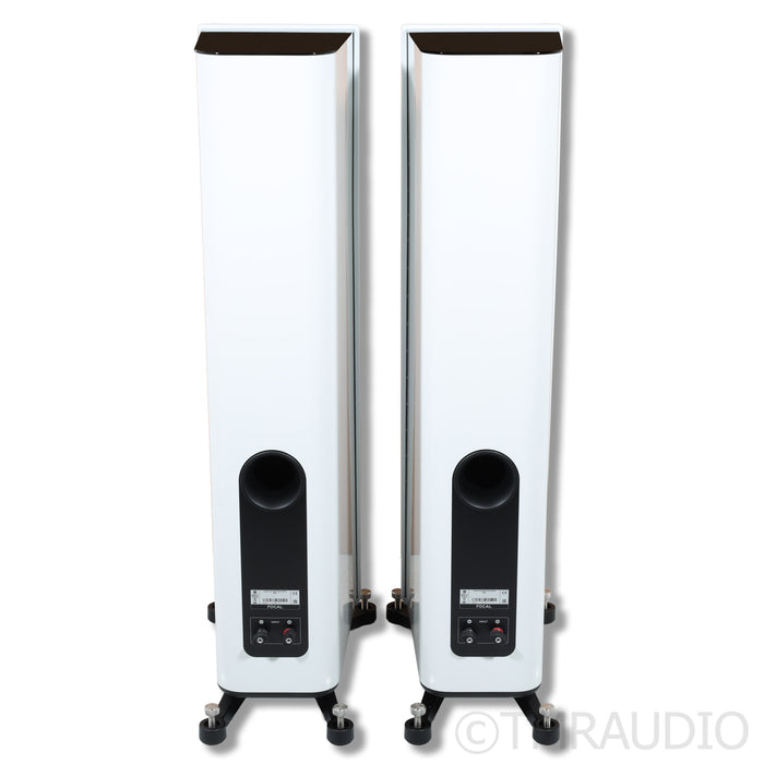 Focal Kanta No. 3 Floorstanding Speakers; White Matte Pair (Demo w/ Warranty)