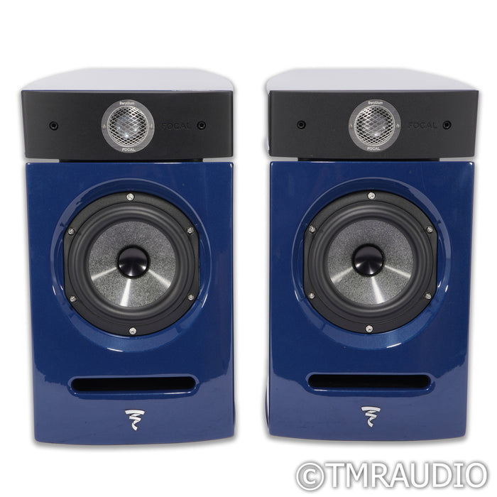 Focal Diablo Utopia Colour Evo Bookshelf Speakers; Metallic Blue Pair (Demo)