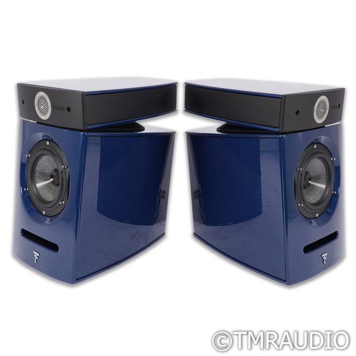 Focal Diablo Utopia Colour Evo Bookshelf Speakers; Metallic Blue Pair (Demo)
