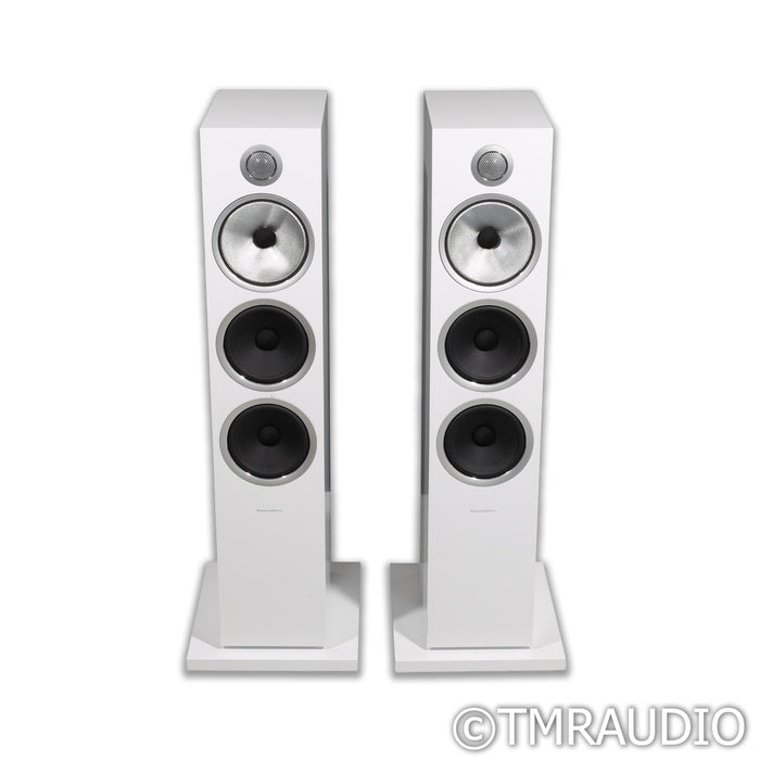 Bowers & Wilkins 703 S2 Floorstanding Speakers; White Pair