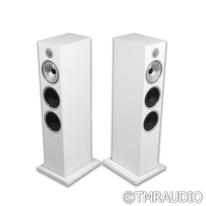 Bowers & Wilkins 703 S2 Floorstanding Speakers; White Pair