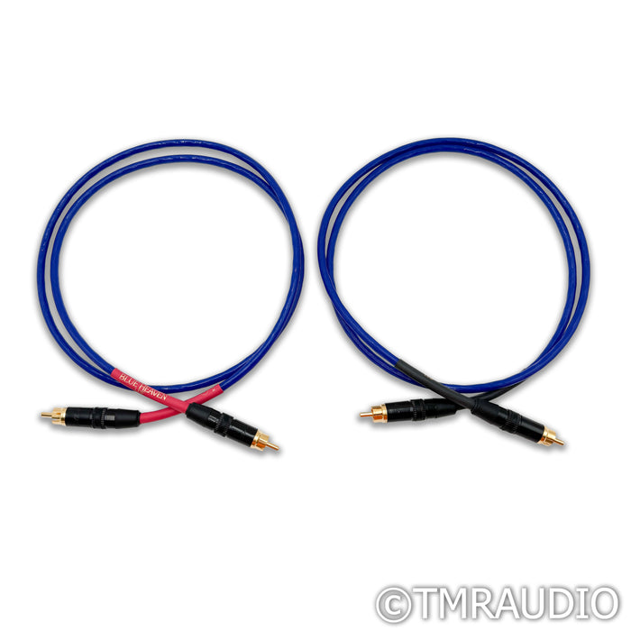 Nordost Blue Heaven Leif RCA Cables; 1m Pair Interconnects