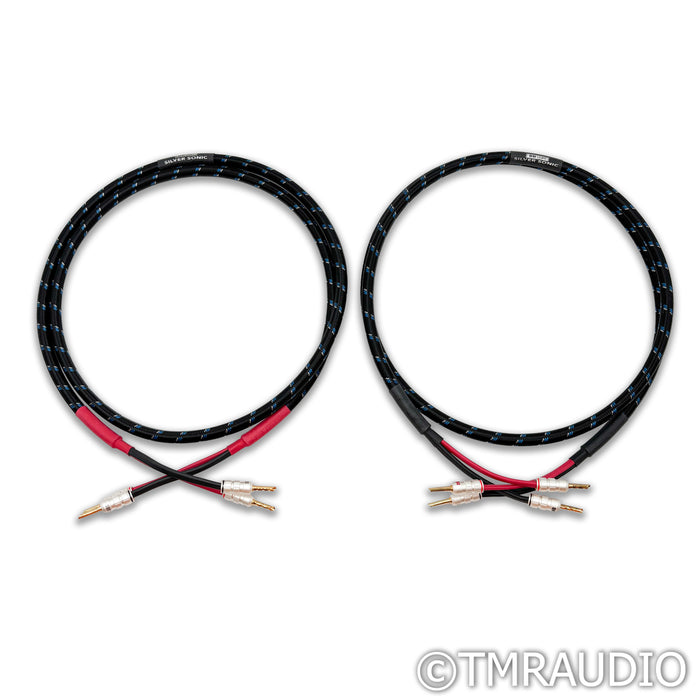 DH Labs Silver Sonic Q-10 Signature Speaker Cables; 6ft Pair
