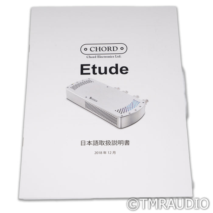 Chord Electronics Etude Stereo Power Amplifier