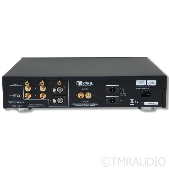 Musical Fidelity M6x ViNYL MM / MC Phono Preamplifier