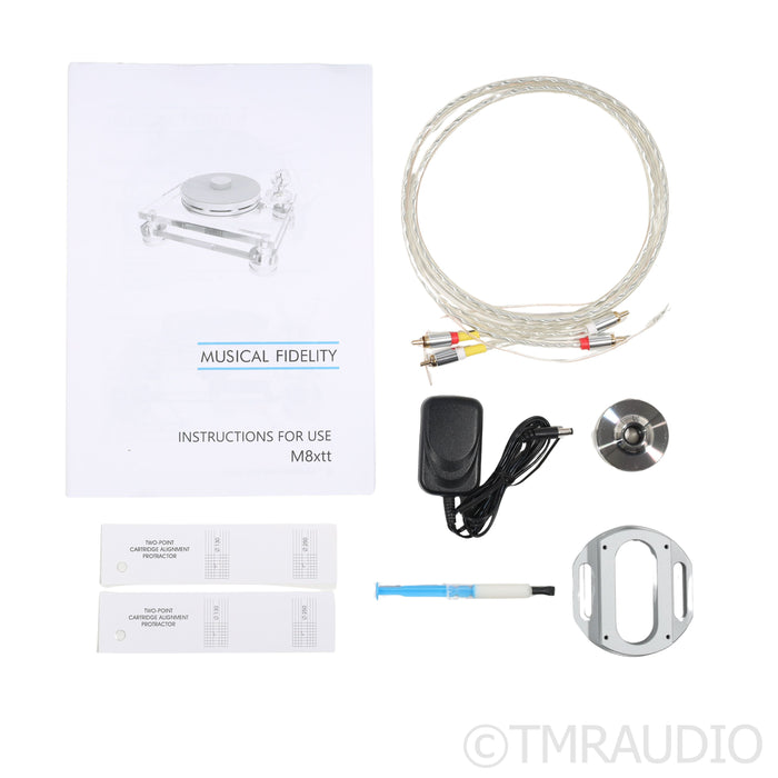 Musical Fidelity M8xTT Belt Drive Turntable; TA10 10" Tonearm (No Cartridge)