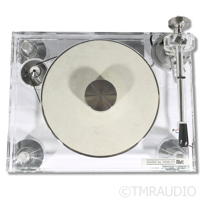 Musical Fidelity M8xTT Belt Drive Turntable; TA10 10" Tonearm (No Cartridge)