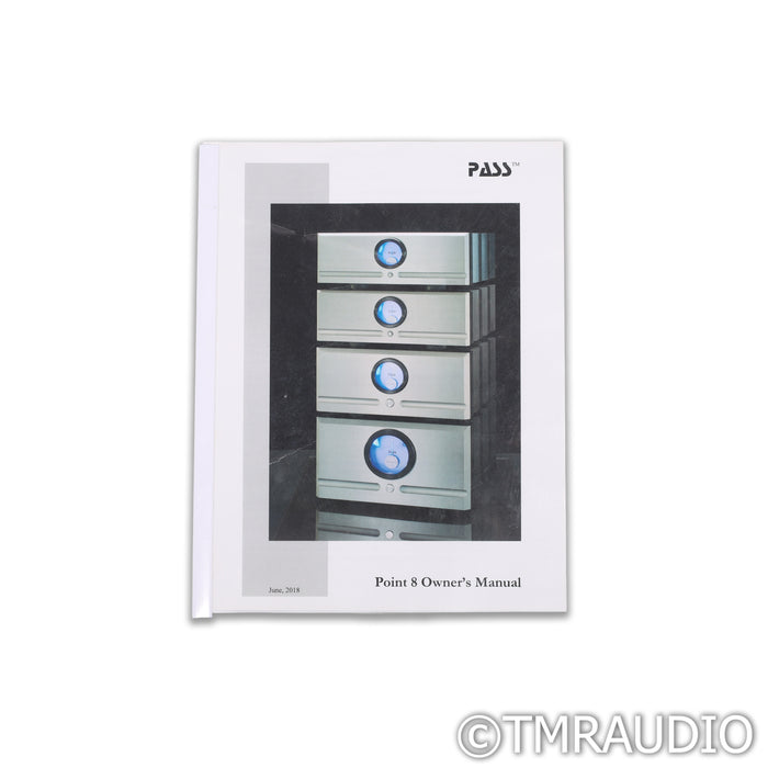 Pass Labs X150.8 Stereo Power Amplifier