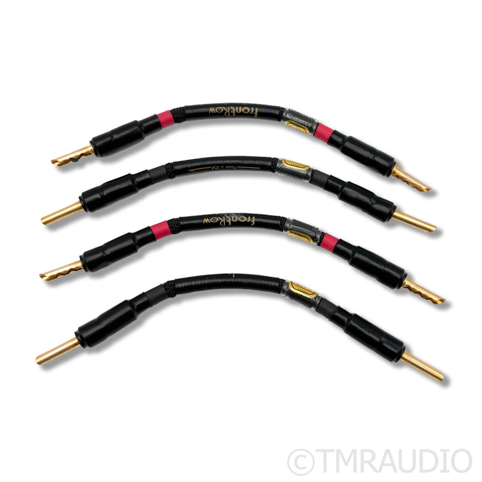 Audience frontRow Bi-Wire Jumpers; 4in Set of Four