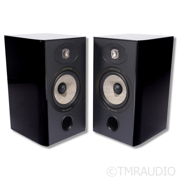 Focal Aria 906 Bookshelf Speakers; Black High Gloss Pair