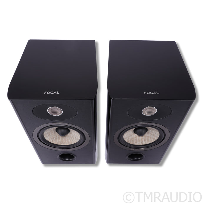 Focal Aria 906 Bookshelf Speakers; Black High Gloss Pair