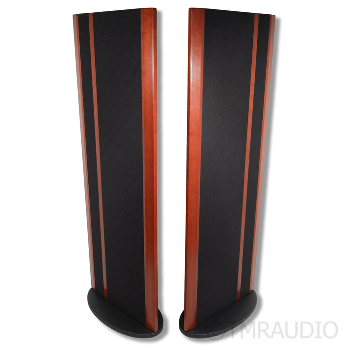 Magnepan MG 20.7 Floorstanding Speakers; Black / Dark Cherry Pair