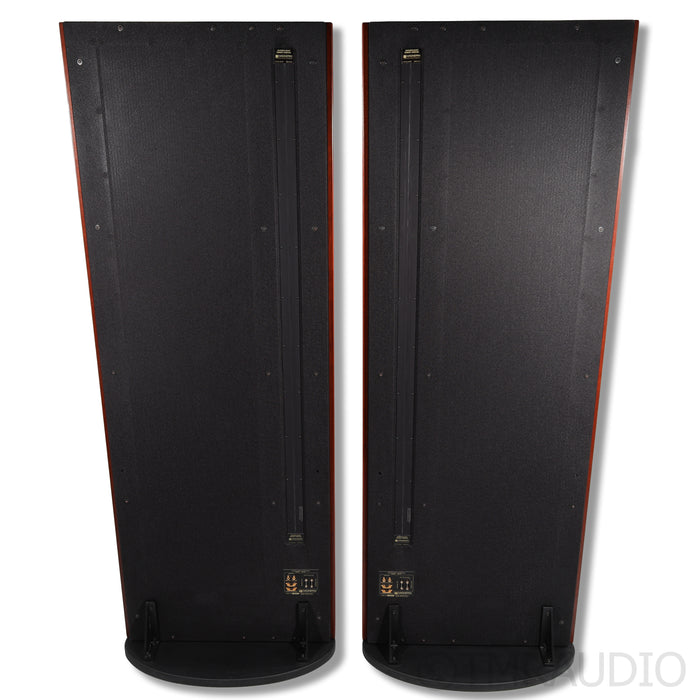 Magnepan MG 20.7 Floorstanding Speakers; Black / Dark Cherry Pair
