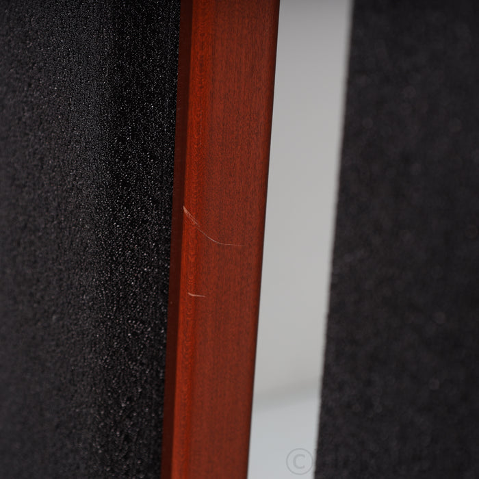 Magnepan MG 20.7 Floorstanding Speakers; Black / Dark Cherry Pair