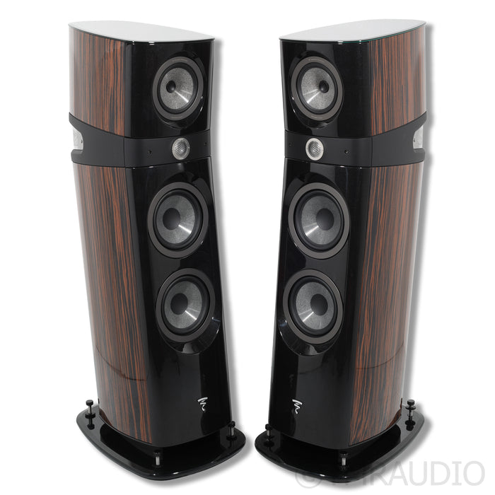 Focal Sopra No. 3 Floorstanding Speakers; Macassar Ebony Pair