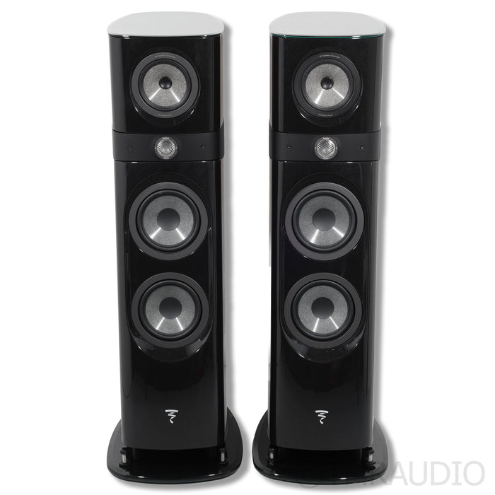 Focal Sopra No. 3 Floorstanding Speakers; Macassar Ebony Pair