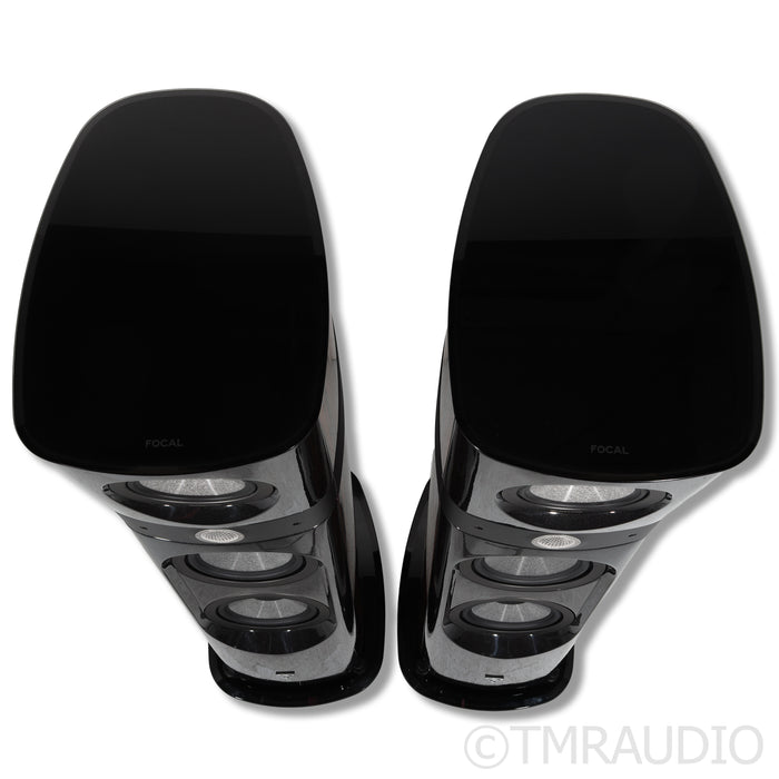 Focal Sopra No. 3 Floorstanding Speakers; Macassar Ebony Pair
