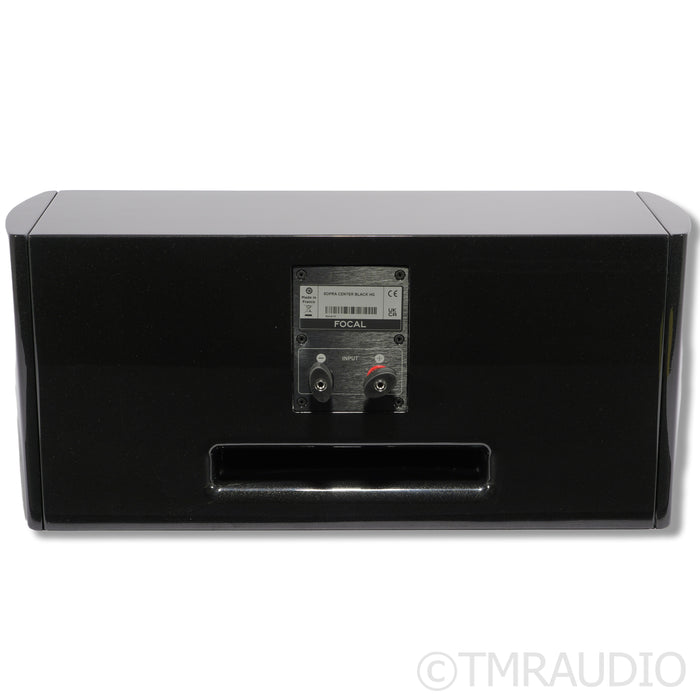 Focal Sopra Center Channel Speaker; Black High Gloss
