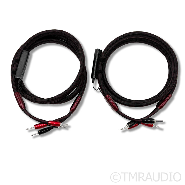 AudioQuest William Tell ZERO Speaker Cables; 7.4ft Pair