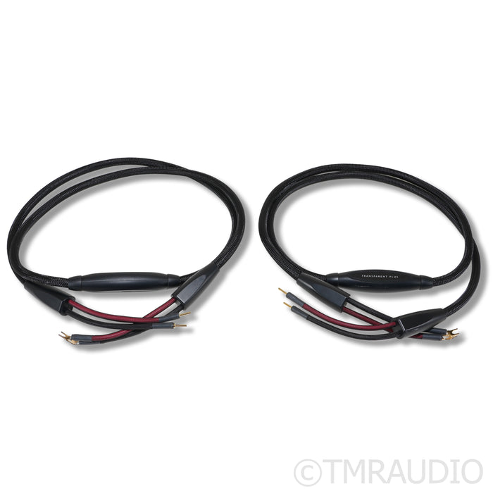 Transparent Audio Plus Gen 6 Speaker Cables; 8ft Pair