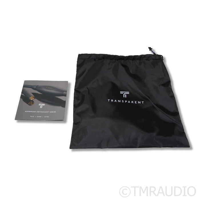 Transparent Audio Plus Gen 6 Speaker Cables; 8ft Pair