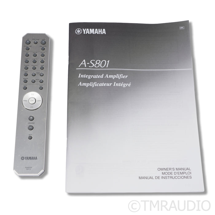 Yamaha A-S801 Stereo Integrated Amplifier; MM Phono