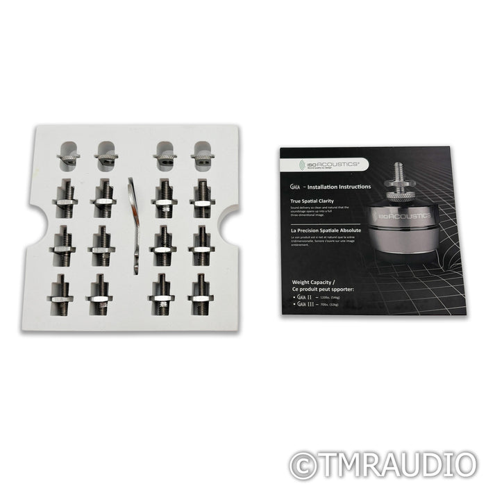 IsoAcoustics Gaia II Isolation Footers; Set of Four