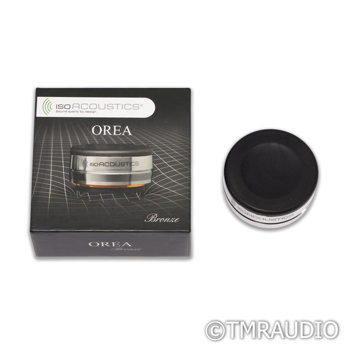 IsoAcoustics Orea Bronze Isolation Footer; Single