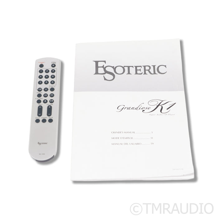 Esoteric Audio Grandioso K1 SACD / CD Player; DAC
