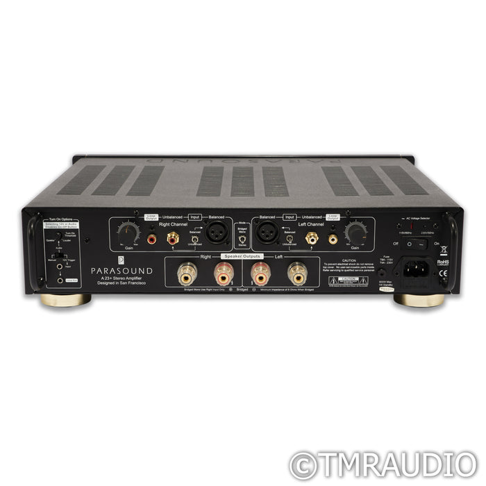 Parasound Halo A23+ Stereo Power Amplifier; A 23+