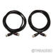 AudioQuest Mackenzie XLR Cables; 3m Pair Balanced Interconnects